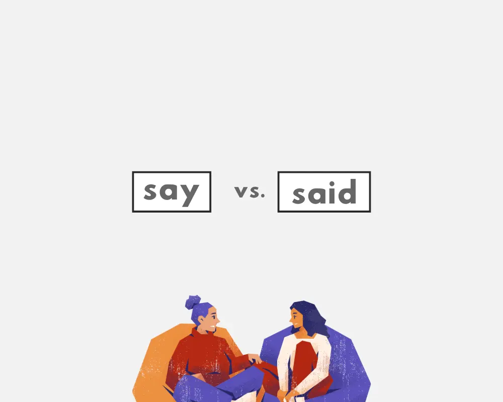 How to Use Say vs. Said (Explanation, Examples & Quiz)