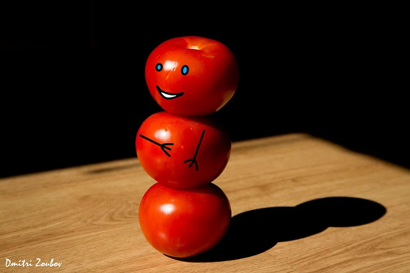 Tomato man.