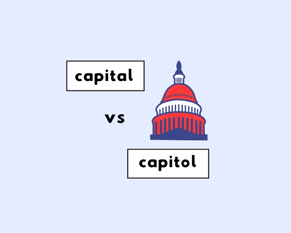 How to Use Capital vs. Capitol (Explained, With Examples)