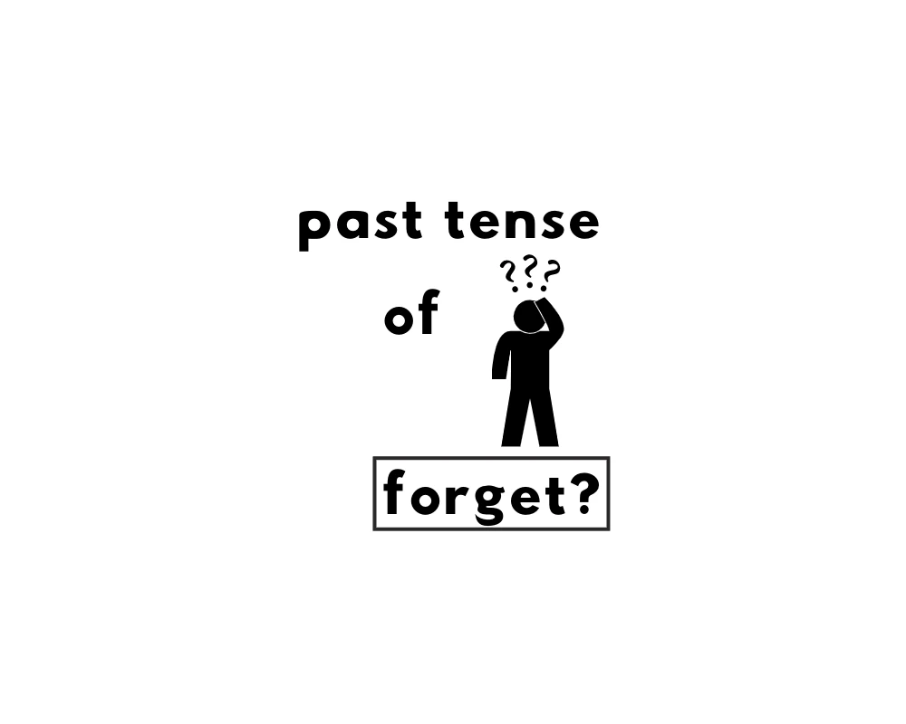 How to Use Forget, Forgot, Forgotten (Irregular Verbs)