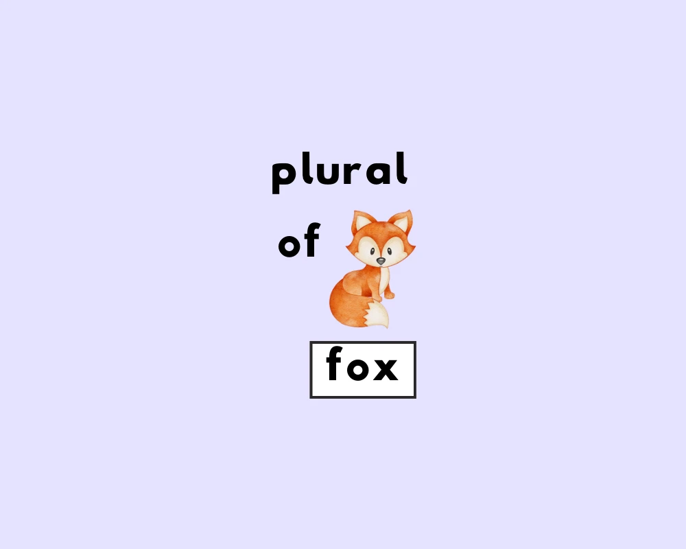 How to Use Fox Plural (Explained, Examples & Worksheet)