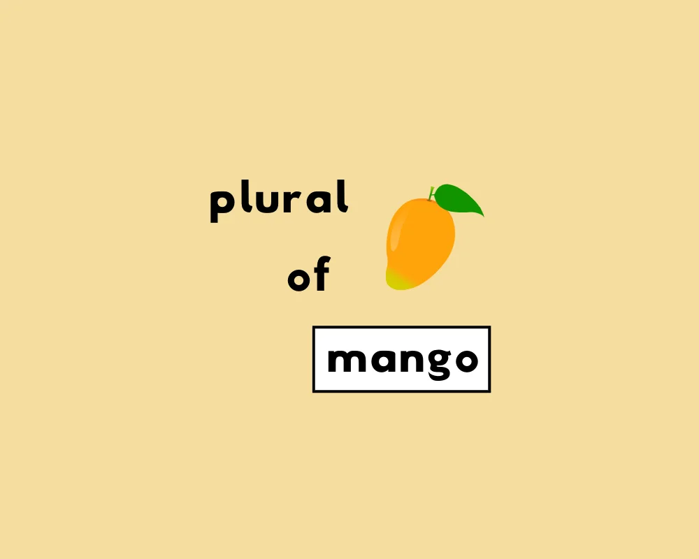 How to Use Mango Plural (Explained, Examples)