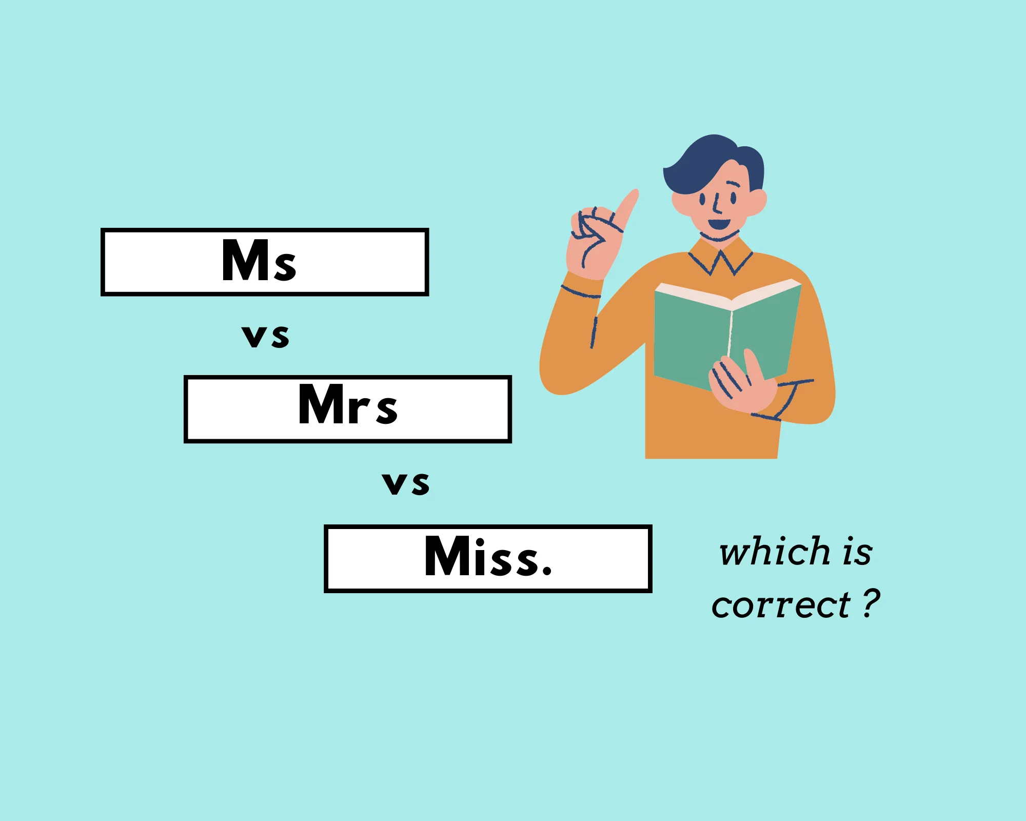 How to Use Miss, Mrs., and Ms. (Explained, With Examples)
