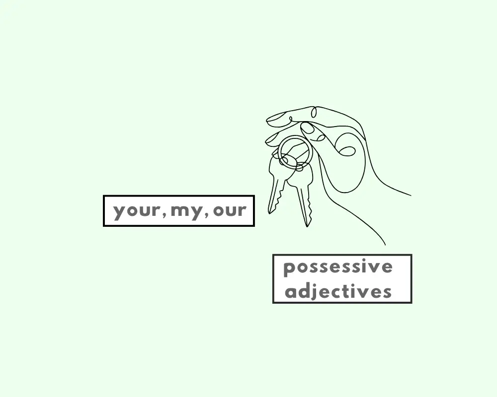 How to Use Possessive Adjectives vs. Pronouns