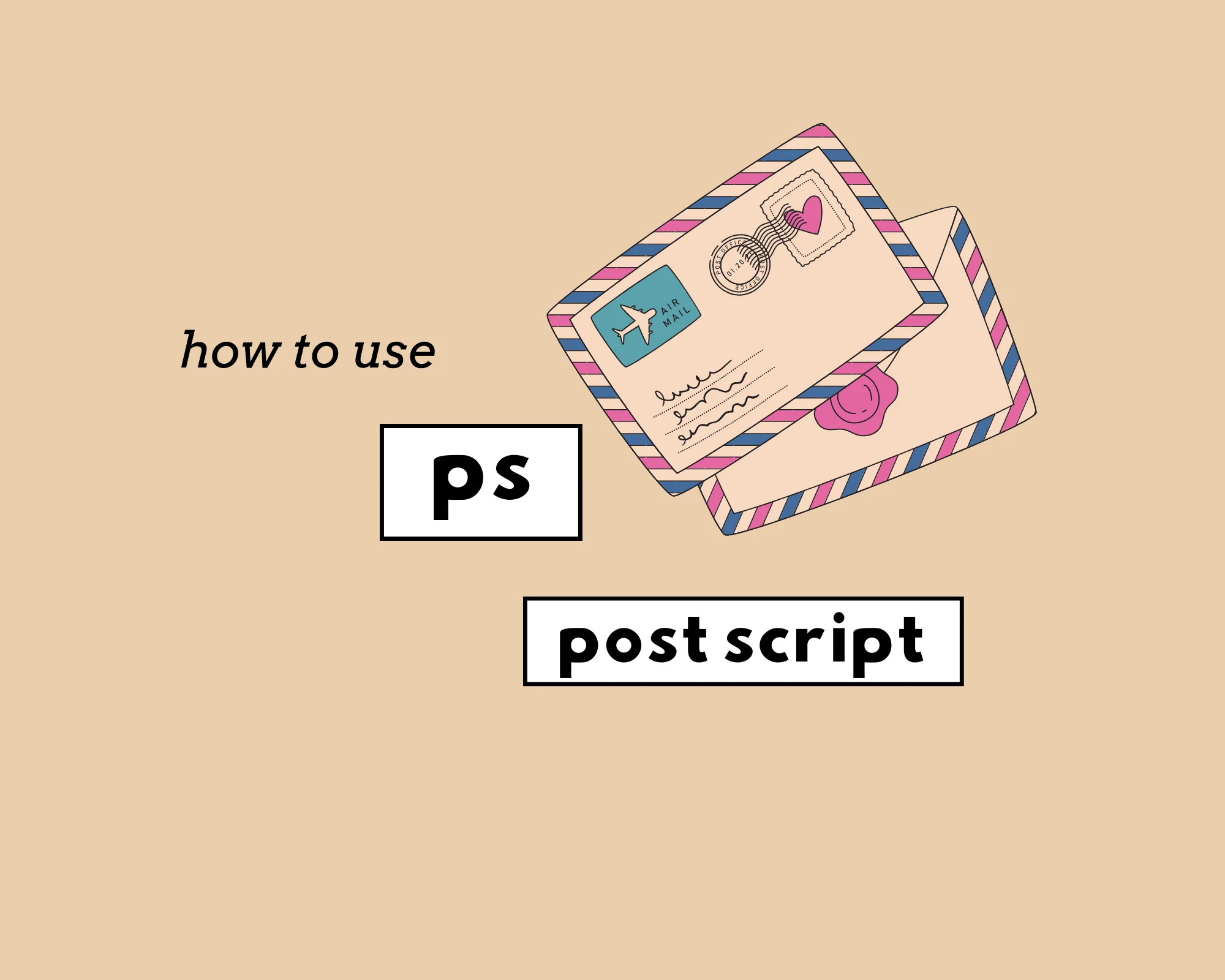 How to Write “P.S.” (Explained, Examples & Worksheet)