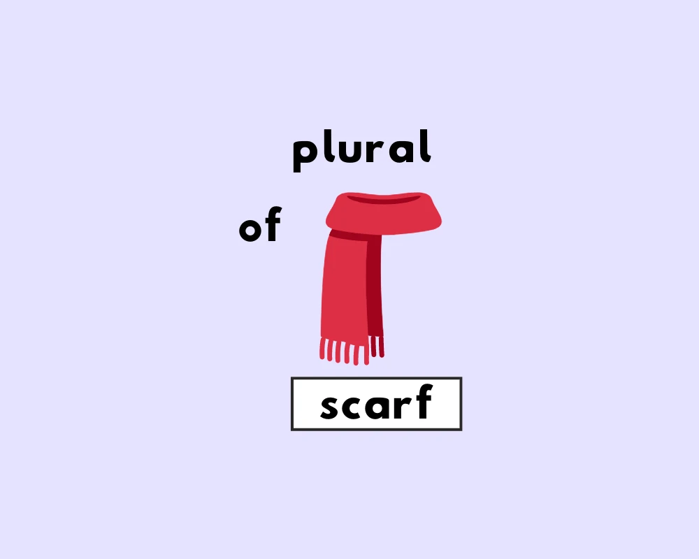 How to Use Scarf Plural (Explained, Examples & Worksheet)