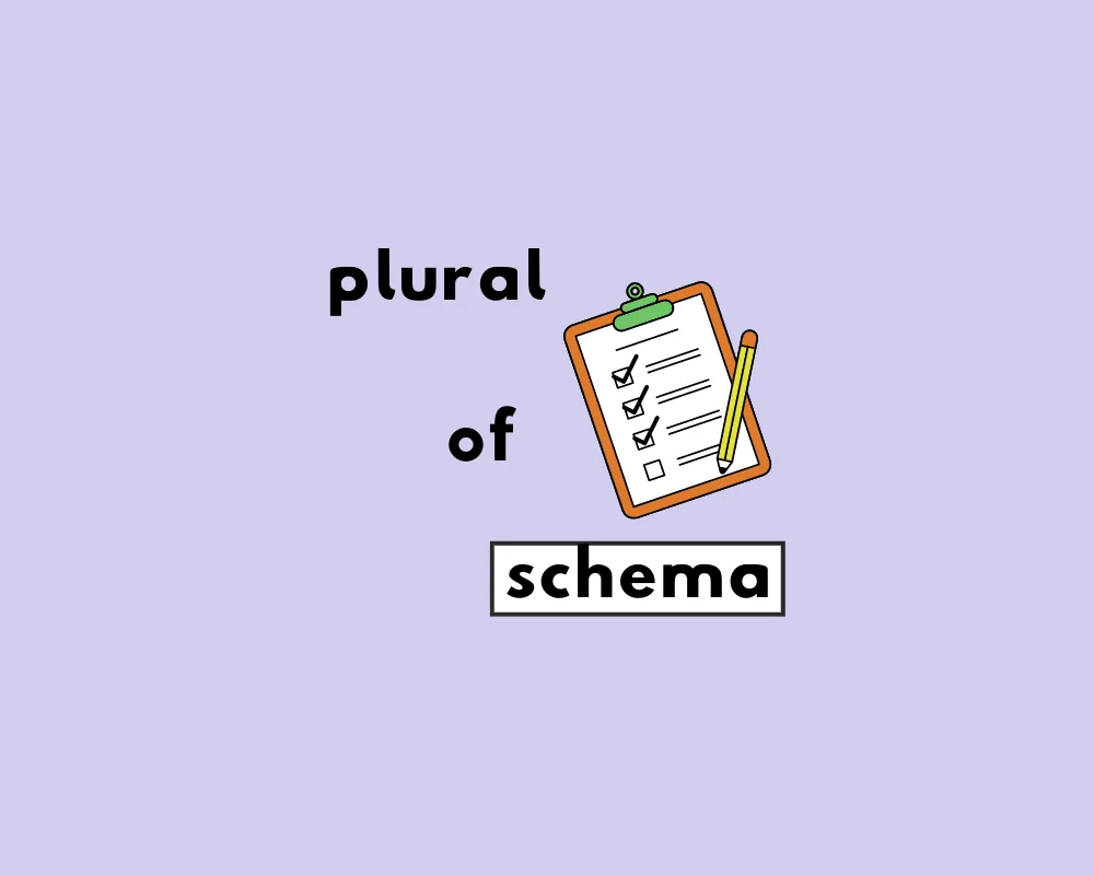 How to Use Schema Plural (Definition & Worksheet)