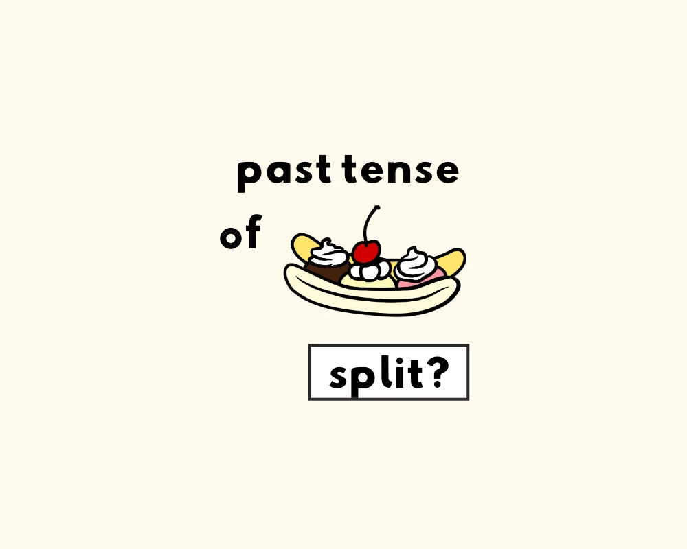 How to Use Split vs. *Splitted (Irregular Verb Conjugations)
