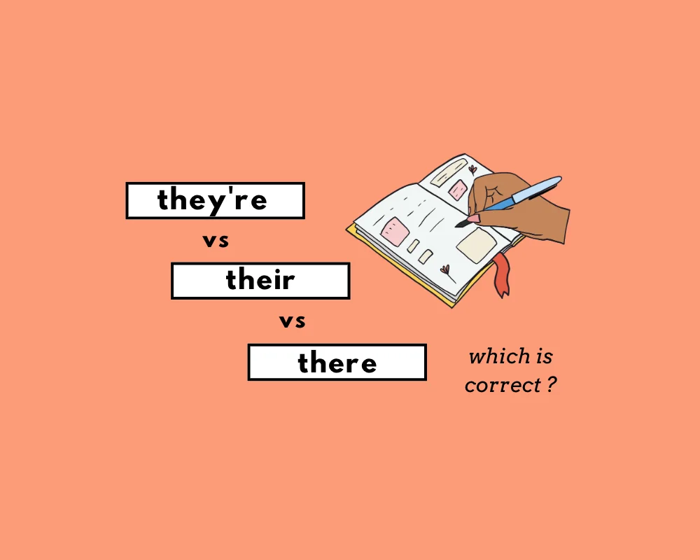 How to Use Their, They’re, There (Word Choice,Examples)