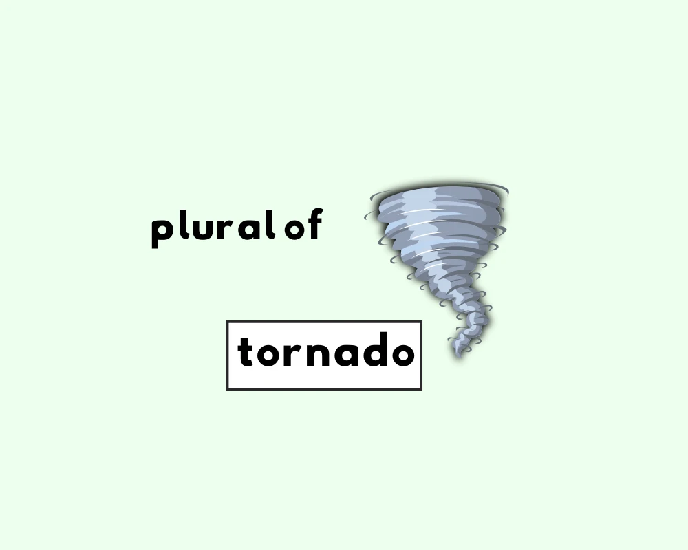 How to Use Tornado Plural (Tornadoes, Tornados?)
