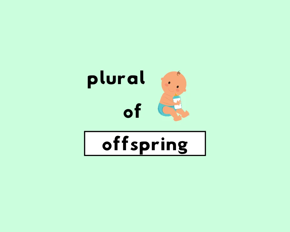 What’s the Plural of Offspring?