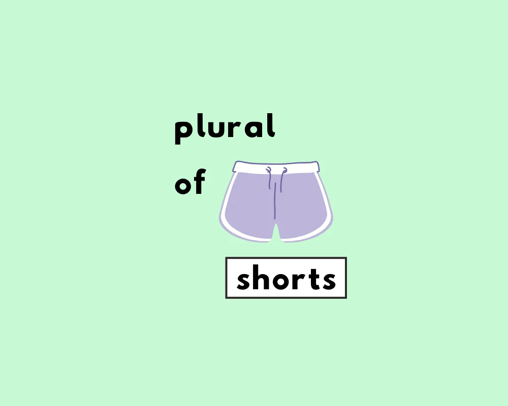 Are Shorts Plural or Singular?