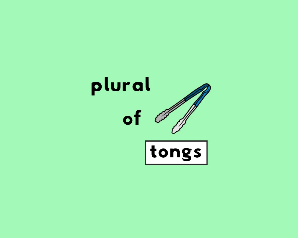 What’s the Singular of Tongs?