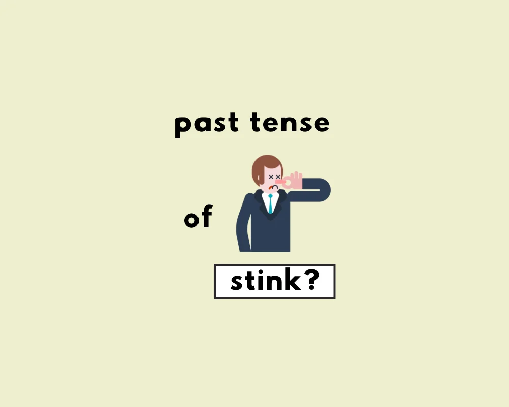What's the Past Tense of Stink? Stank vs Stunk
