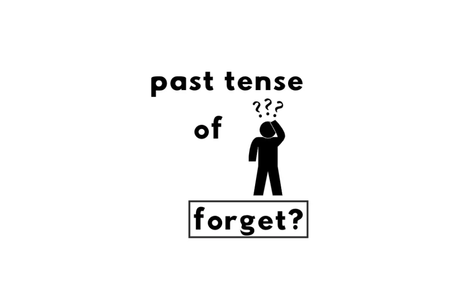 How to Pronounce Forget forgot forgotten (Irregular Verb) 
