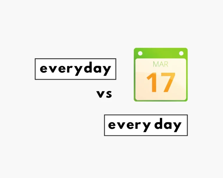 Everyday vs every day