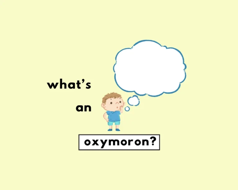 What's an oxymoron?