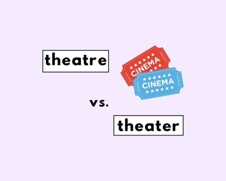Theatre or theater?